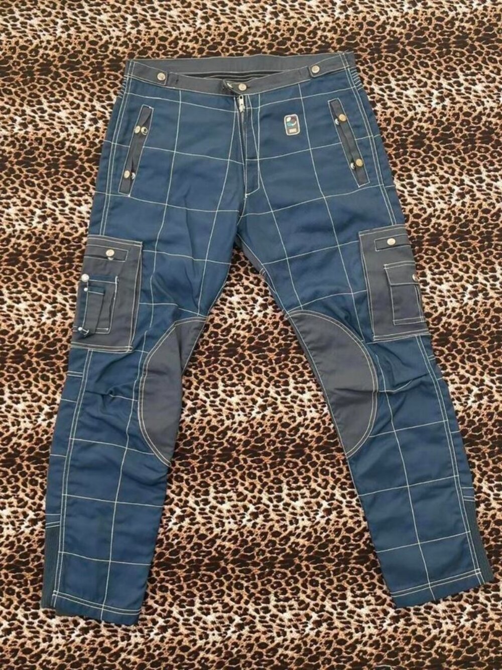 90s rare diesel riding pants